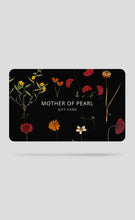 MOTHER OF PEARL HERBARIUM BLACK GIFT CARD