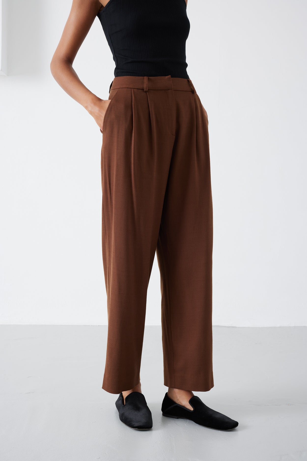 UNAGH CHOCOLATE TROUSER