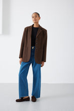 FRANCINE UNDYED BROWN JACKET