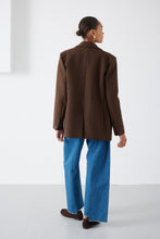 FRANCINE UNDYED BROWN JACKET