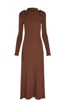 ALYA CHOCOLATE DRESS