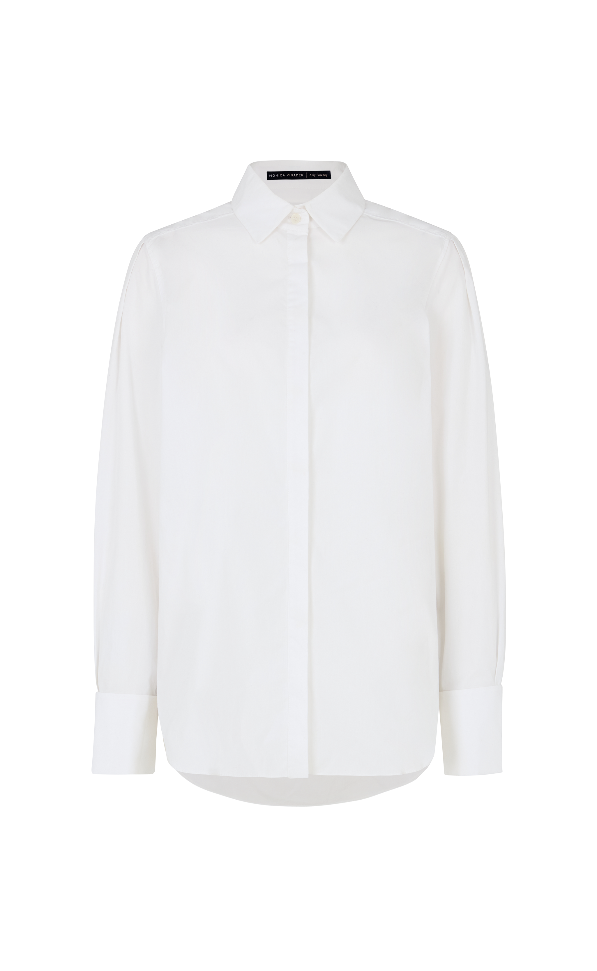 AMY POWNEY X MONICA VINADER SHIRT AND PEARL CUFFLINK SET