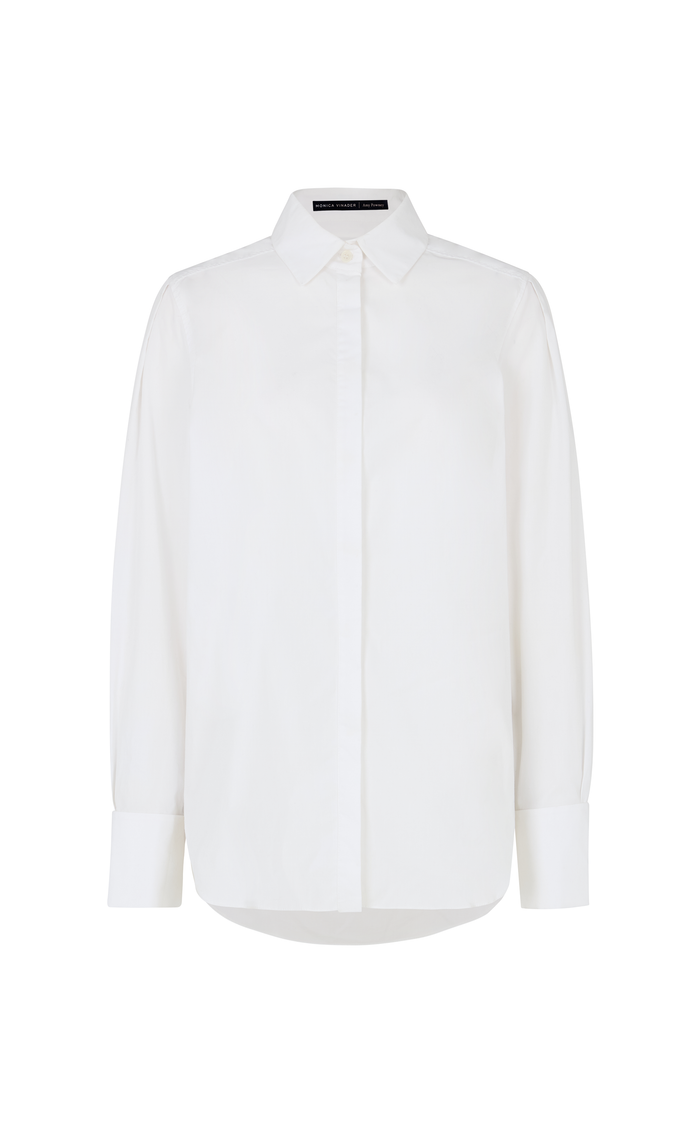 AMY POWNEY X MONICA VINADER SHIRT AND PEARL CUFFLINK SET