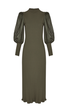 ASTRID OLIVE DRESS