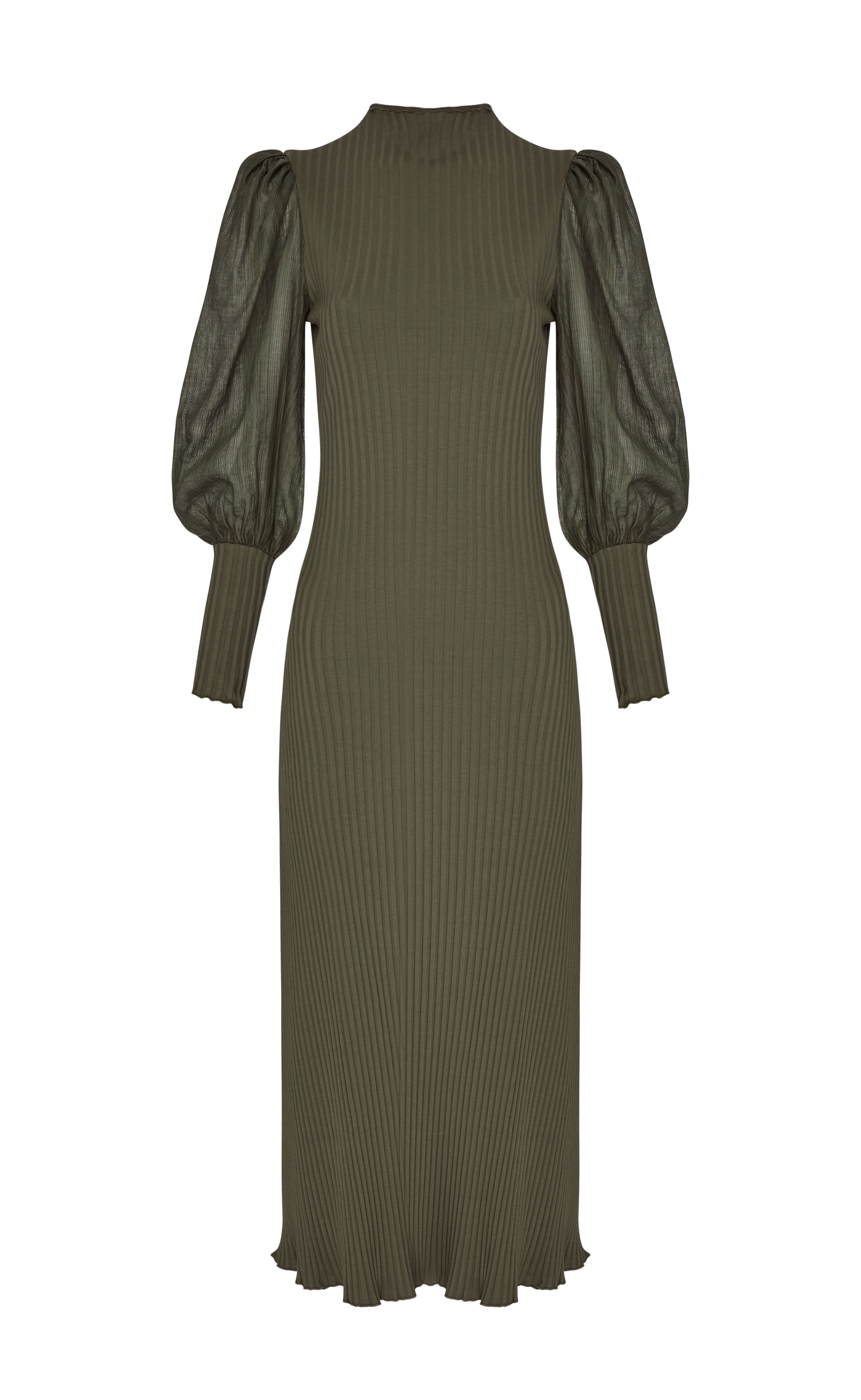 ASTRID OLIVE DRESS