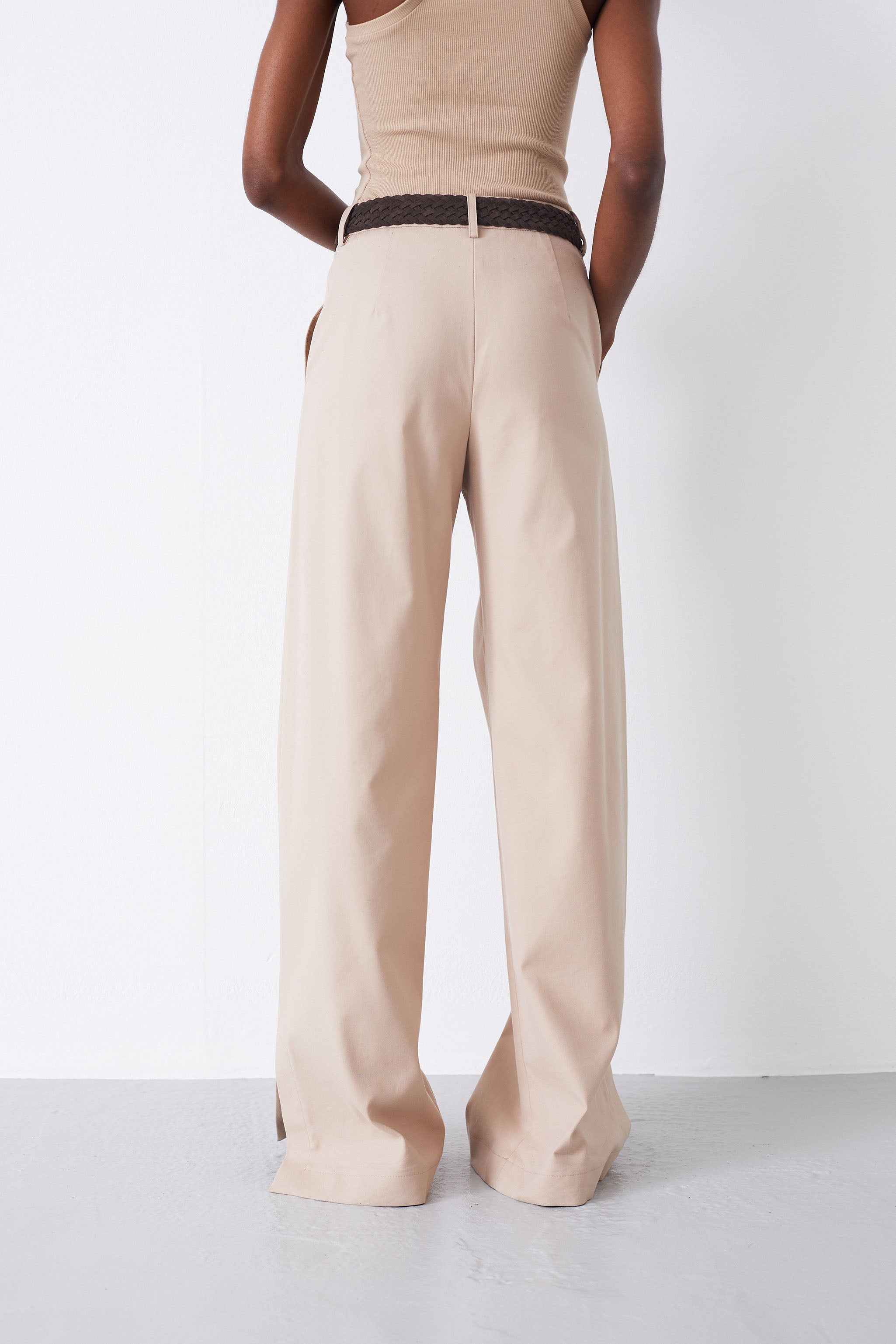 BRODIE CHAMPAGNE TROUSER