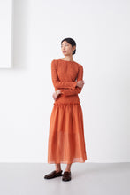 FLORA APRICOT DRESS