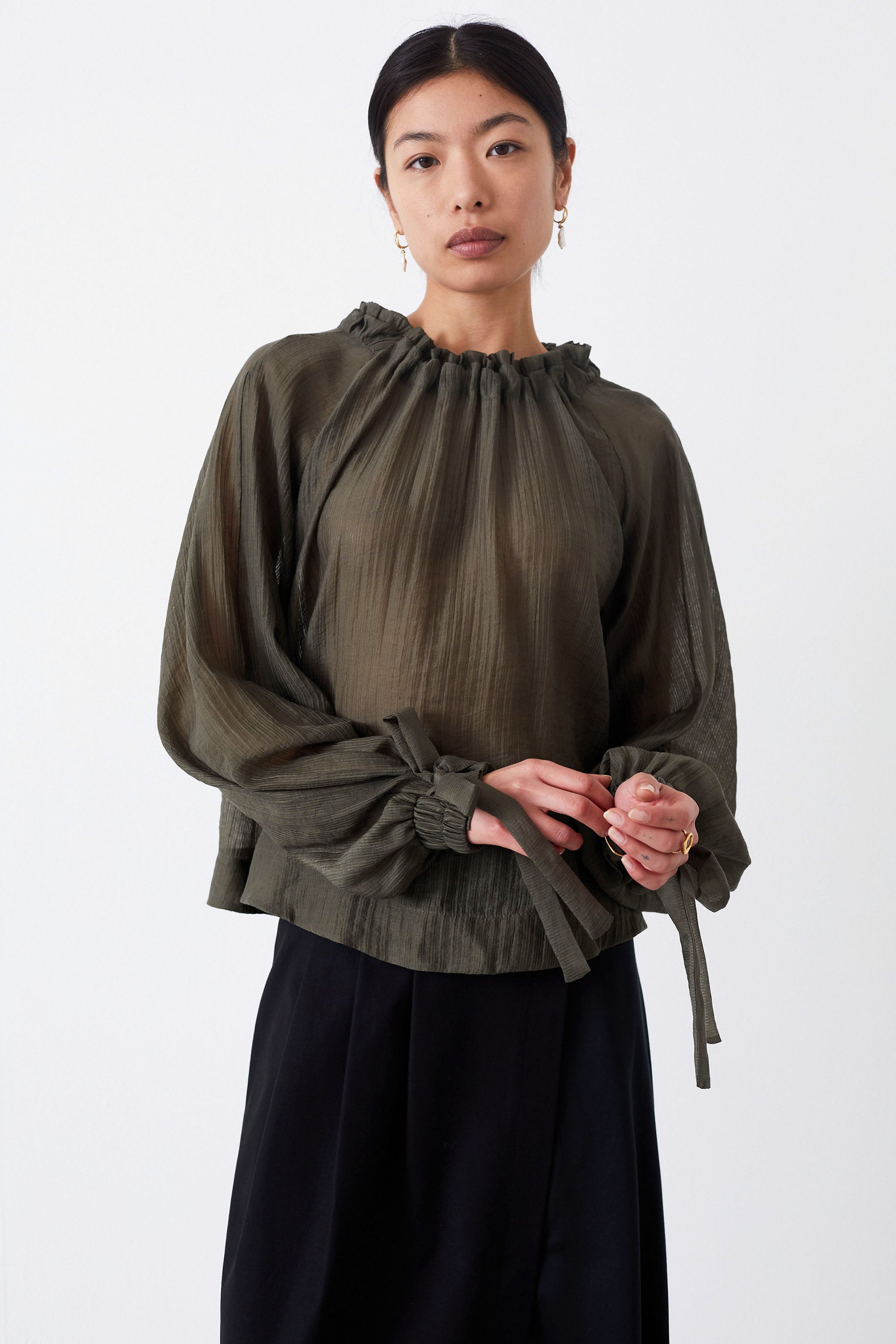 REGINA OLIVE TOP