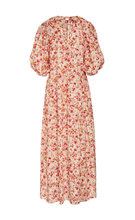 ELLEN SEPIA BLOSSOM DRESS