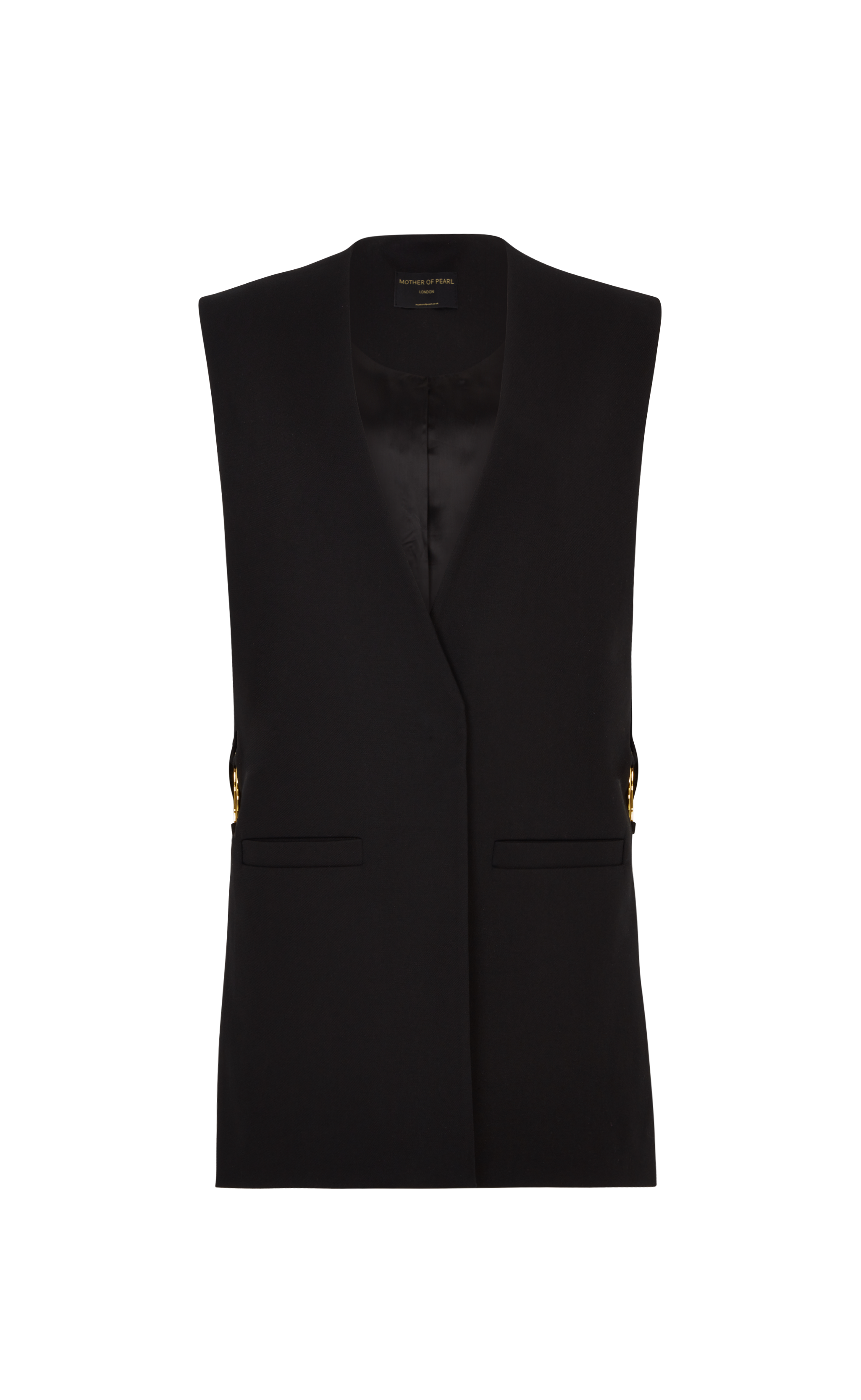 FARRAH BLACK WAISTCOAT