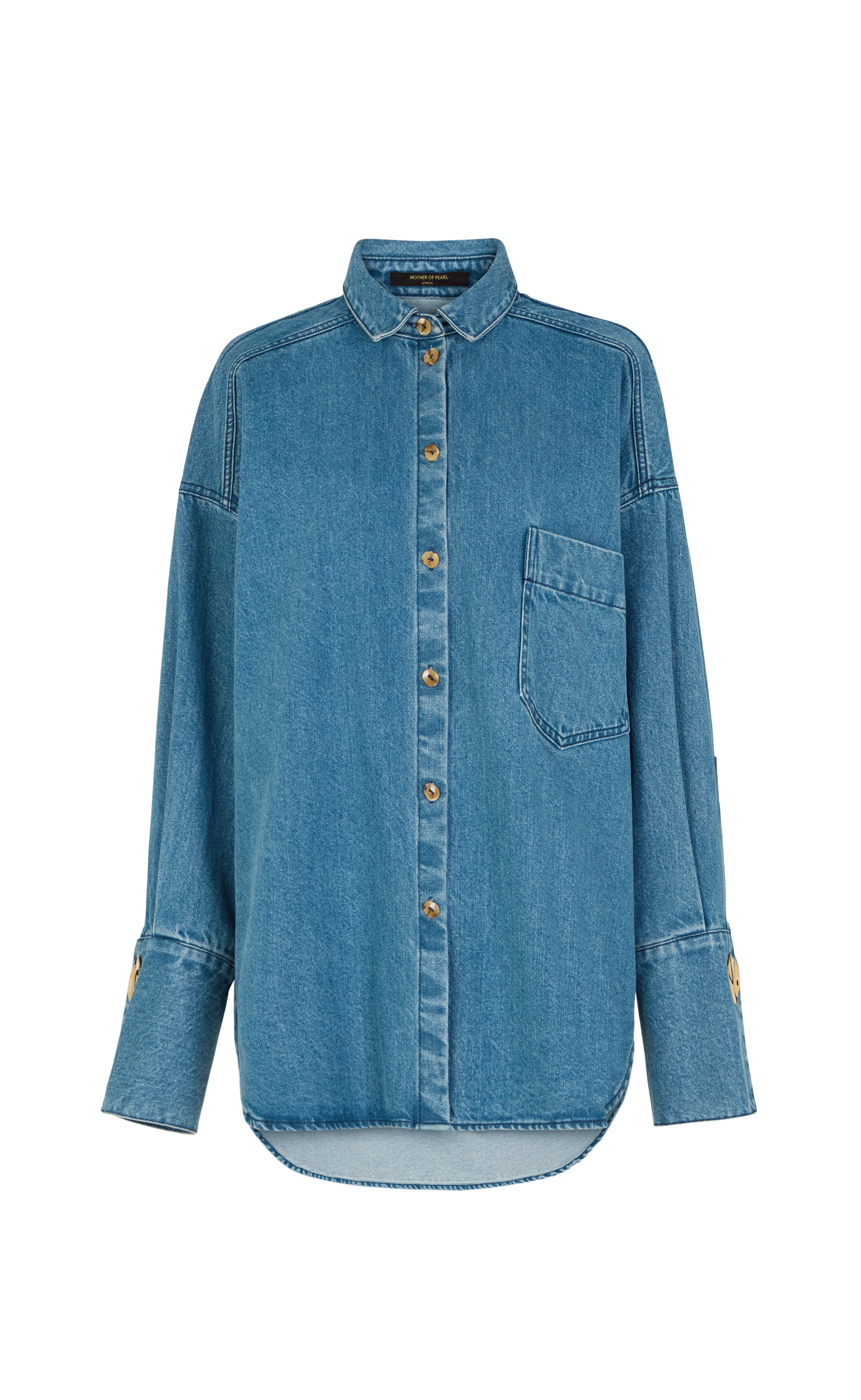 FENELLA MID WASH SHIRT