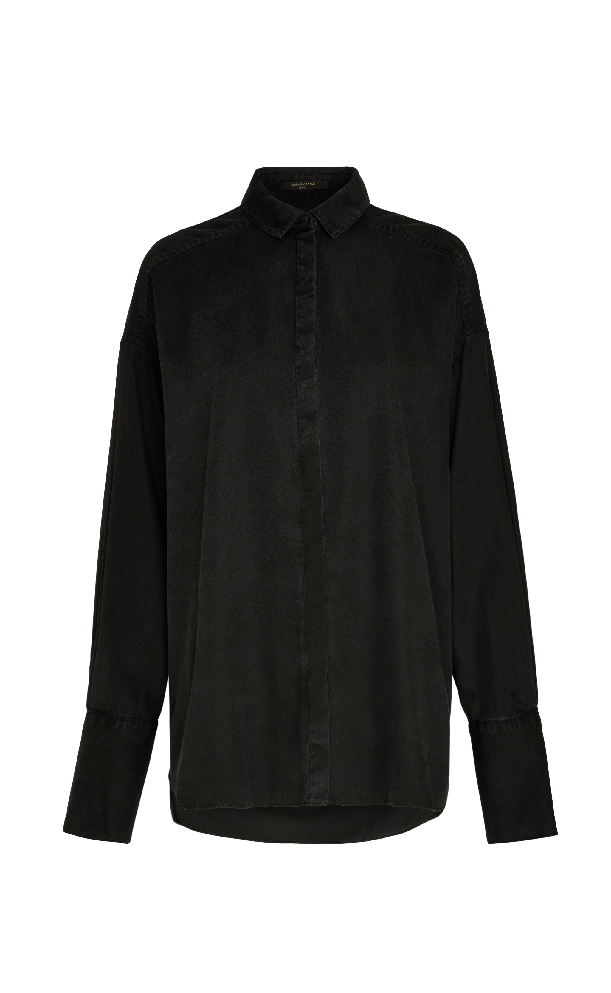 FENELLA WASHED BLACK SHIRT