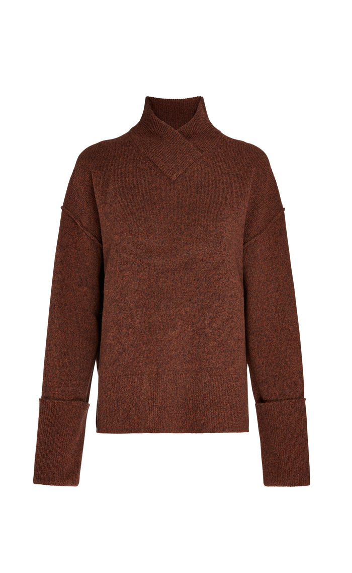 GABRIELA BROWN MARL JUMPER