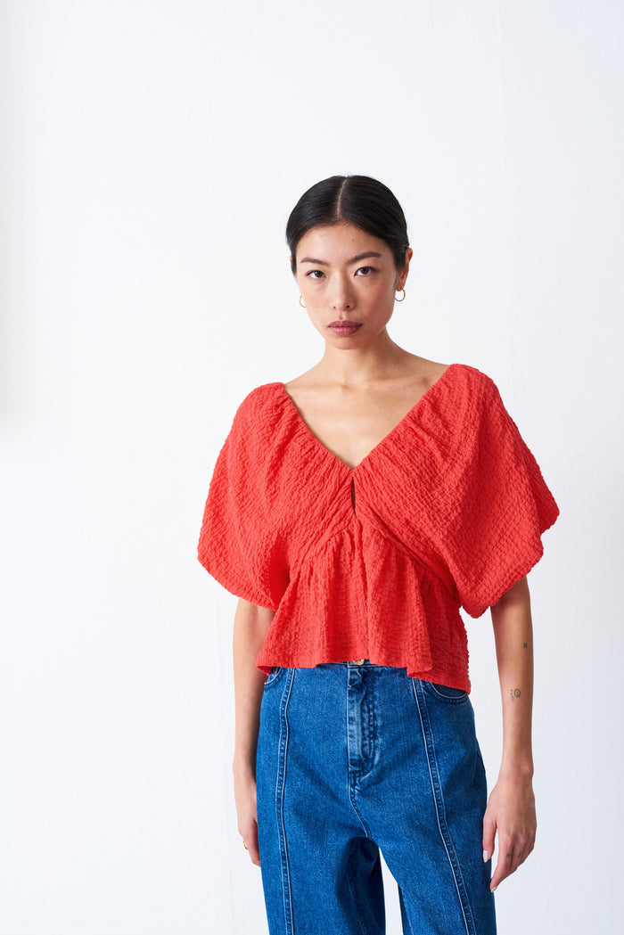 ZAIRA CORAL TOP