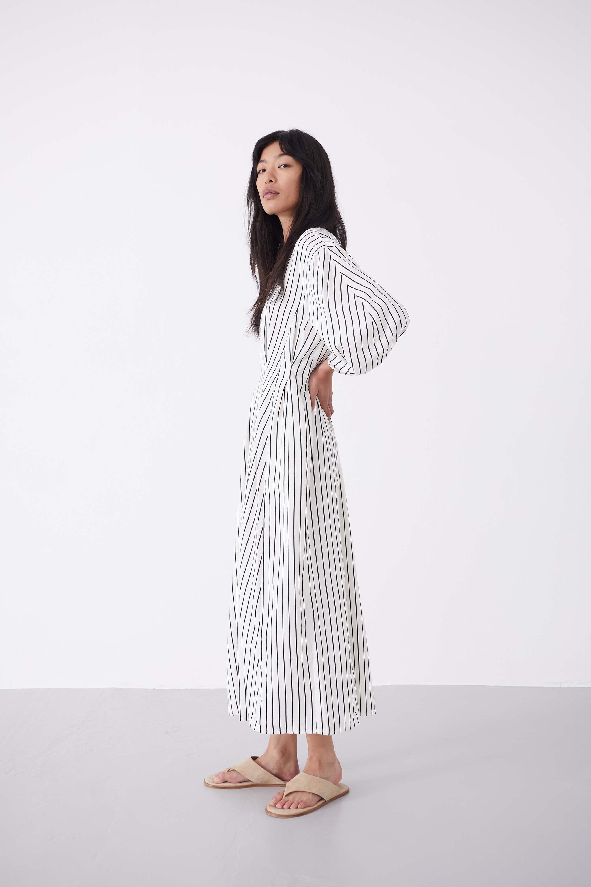 EMILY STRIPE DRESS