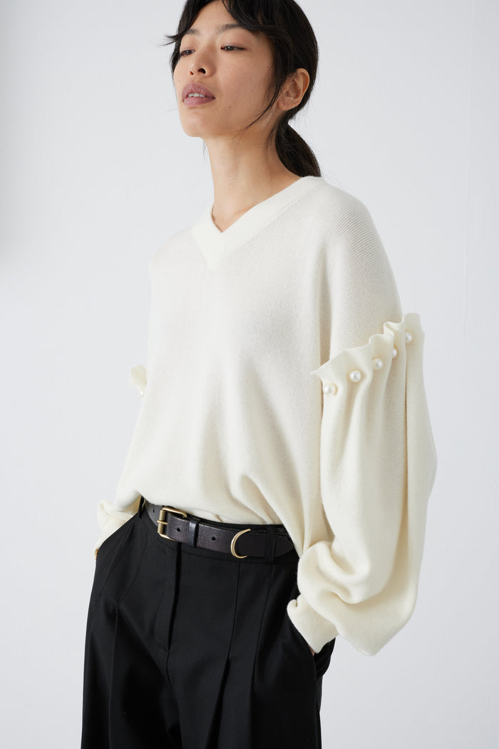 TALLIE IVORY JUMPER