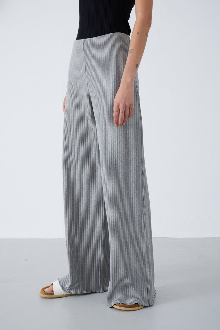 KOA GREY MELANGE TROUSER