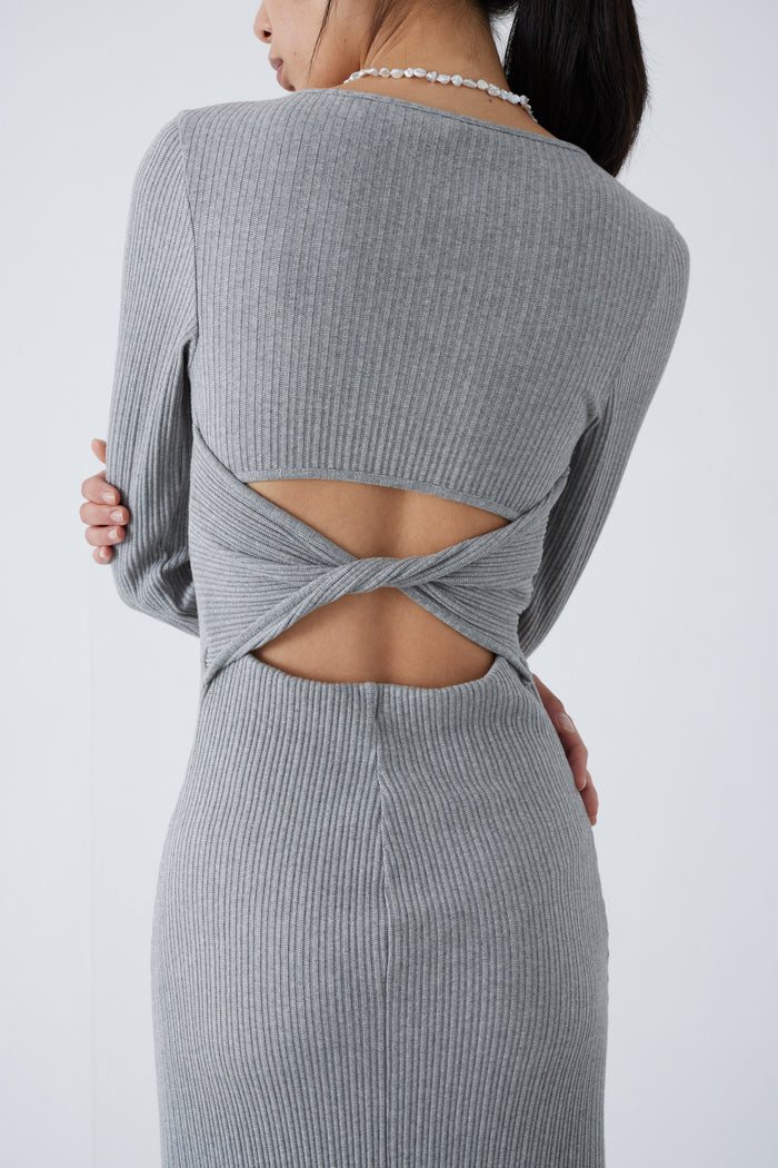 ZARAH GREY MELANGE DRESS