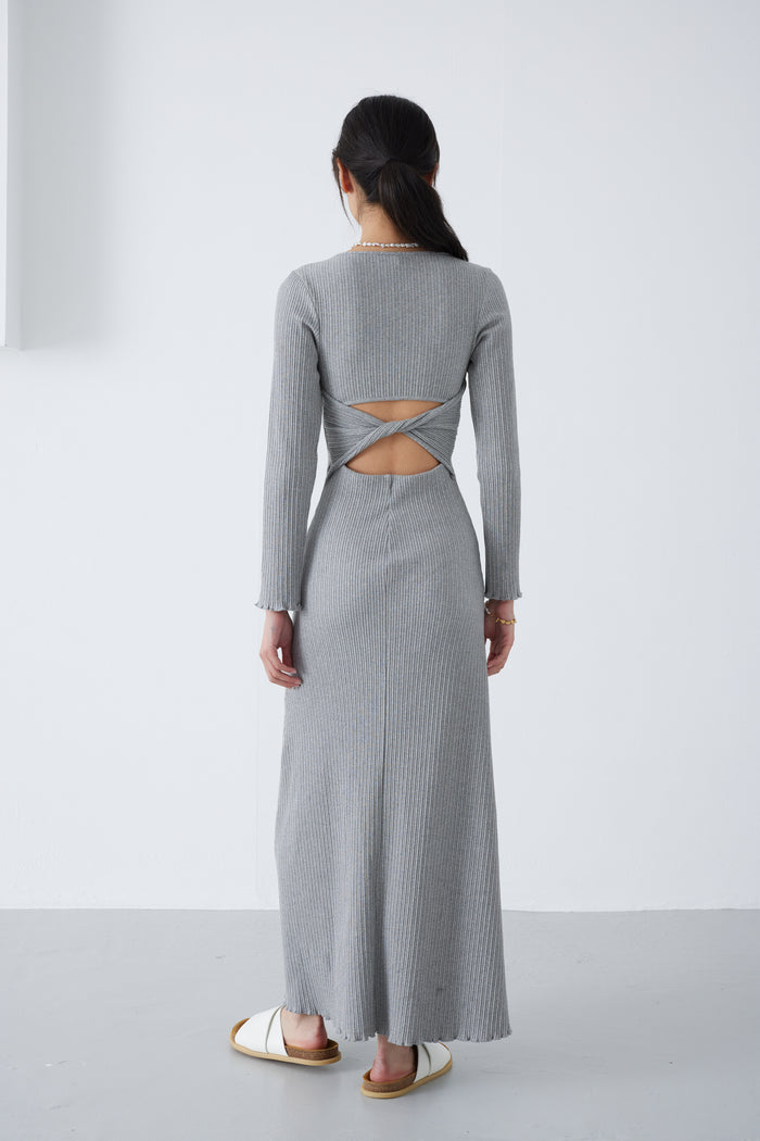 ZARAH GREY MELANGE DRESS