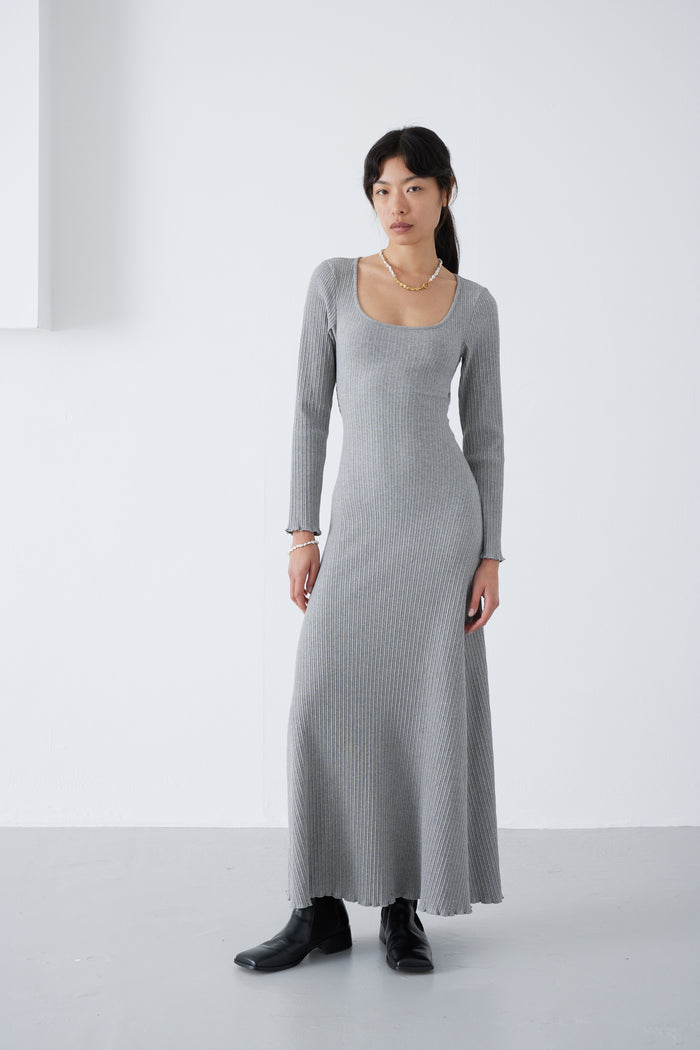 ZARAH GREY MELANGE DRESS