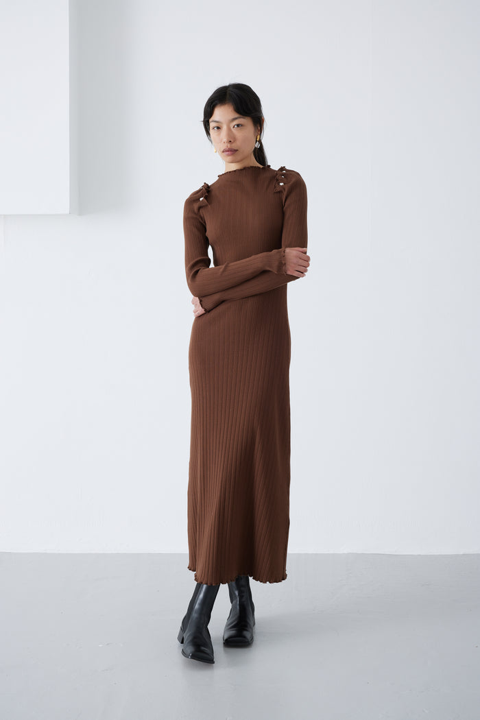 ALYA CHOCOLATE DRESS