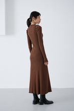 ALYA CHOCOLATE DRESS