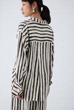 SALMA BRUSH STRIPE SHIRT