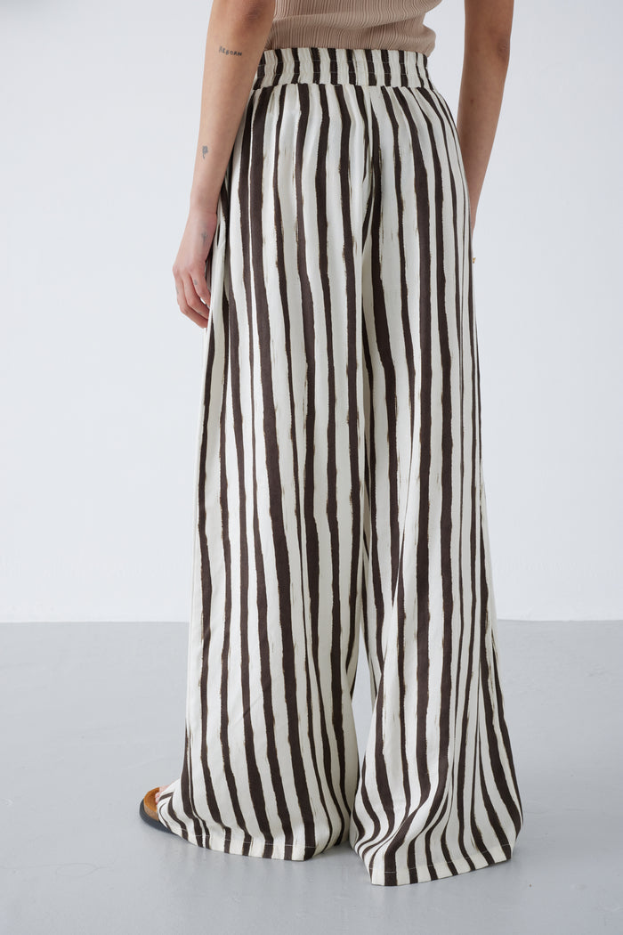 FEARNE BRUSH STRIPE TROUSER