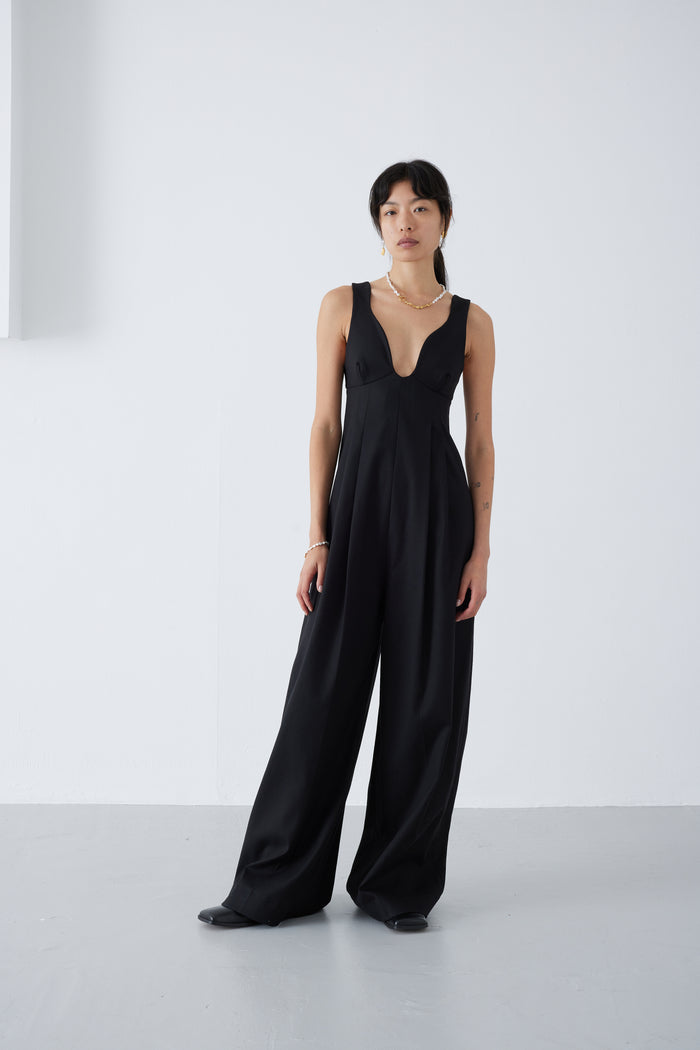 MARIE BLACK JUMPSUIT