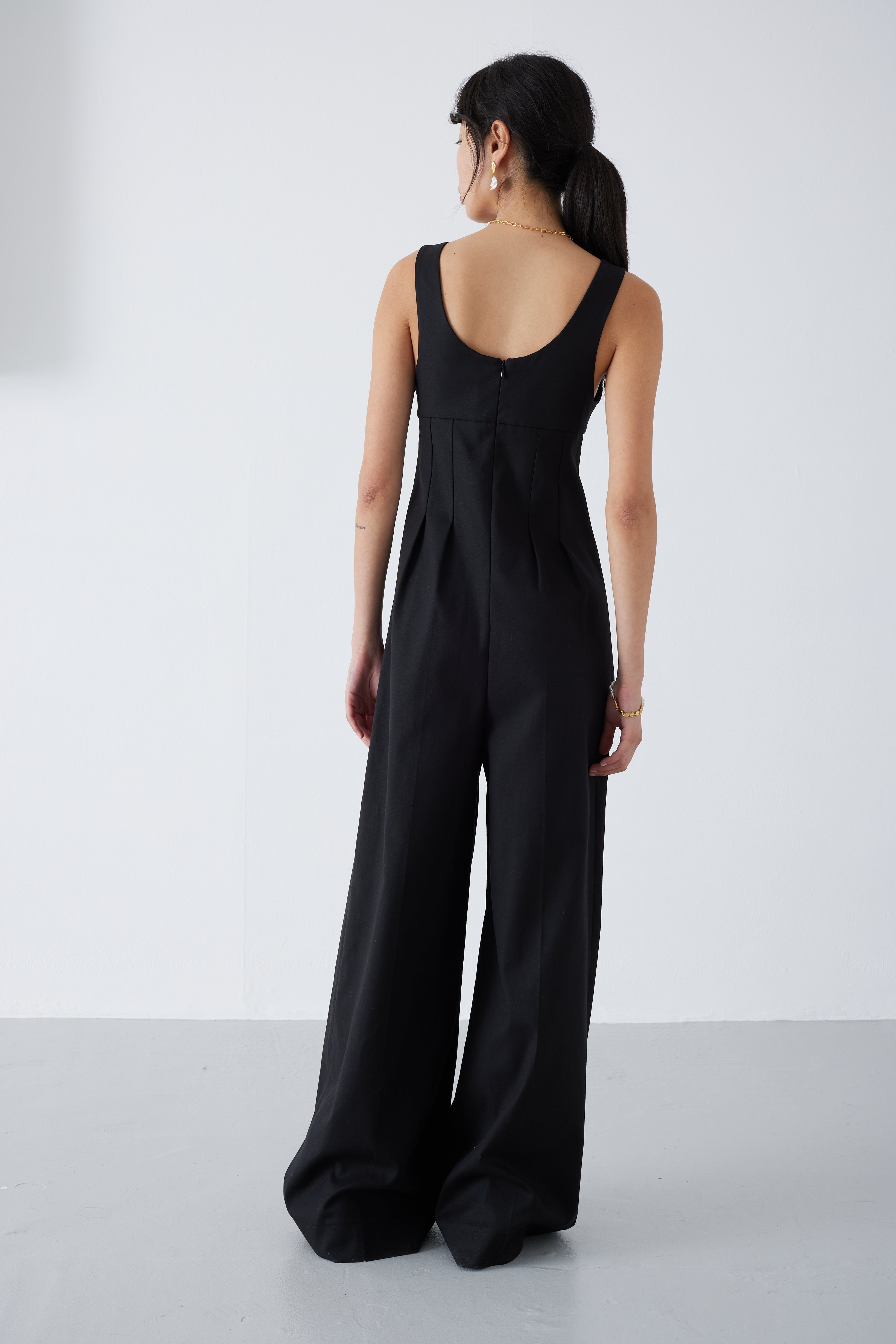 MARIE BLACK JUMPSUIT