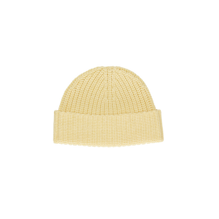 Pale yellow hat on sale