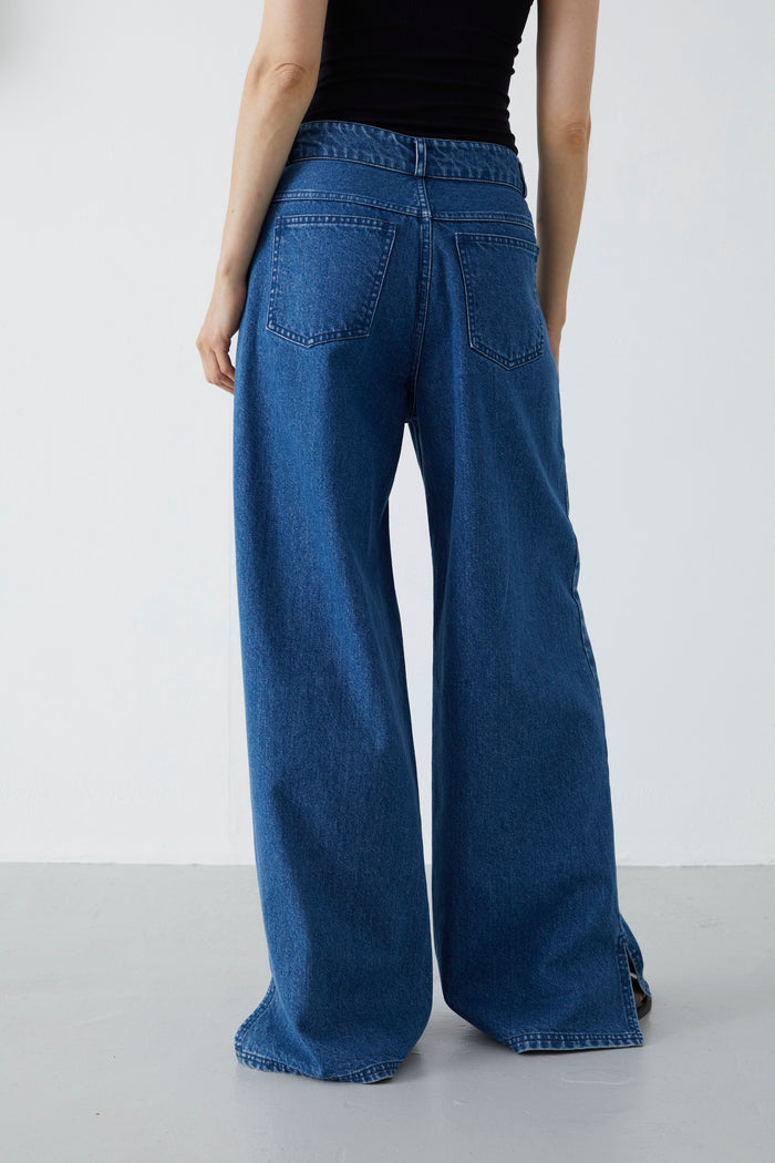 IDA RECYCLED MIDWASH JEANS