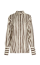 SALMA BRUSH STRIPE SHIRT