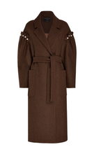 WREN NATURAL BROWN UNDYED COAT