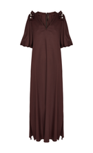 LOUELLA PLUM DRESS