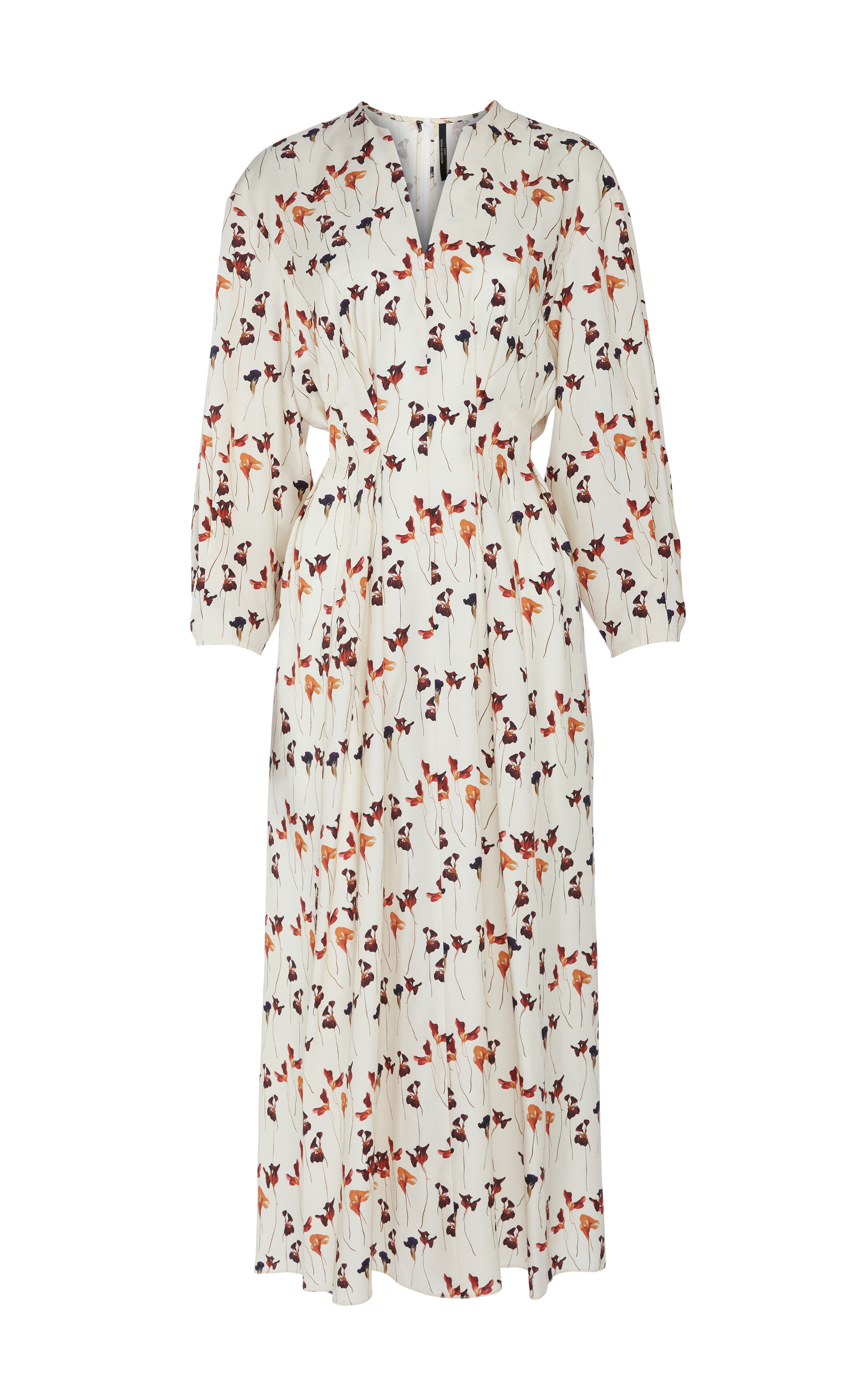 EMILY DRIED FLOWER PRINT DRESS