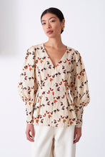 ROSIE DRIED FLOWER PRINT TOP