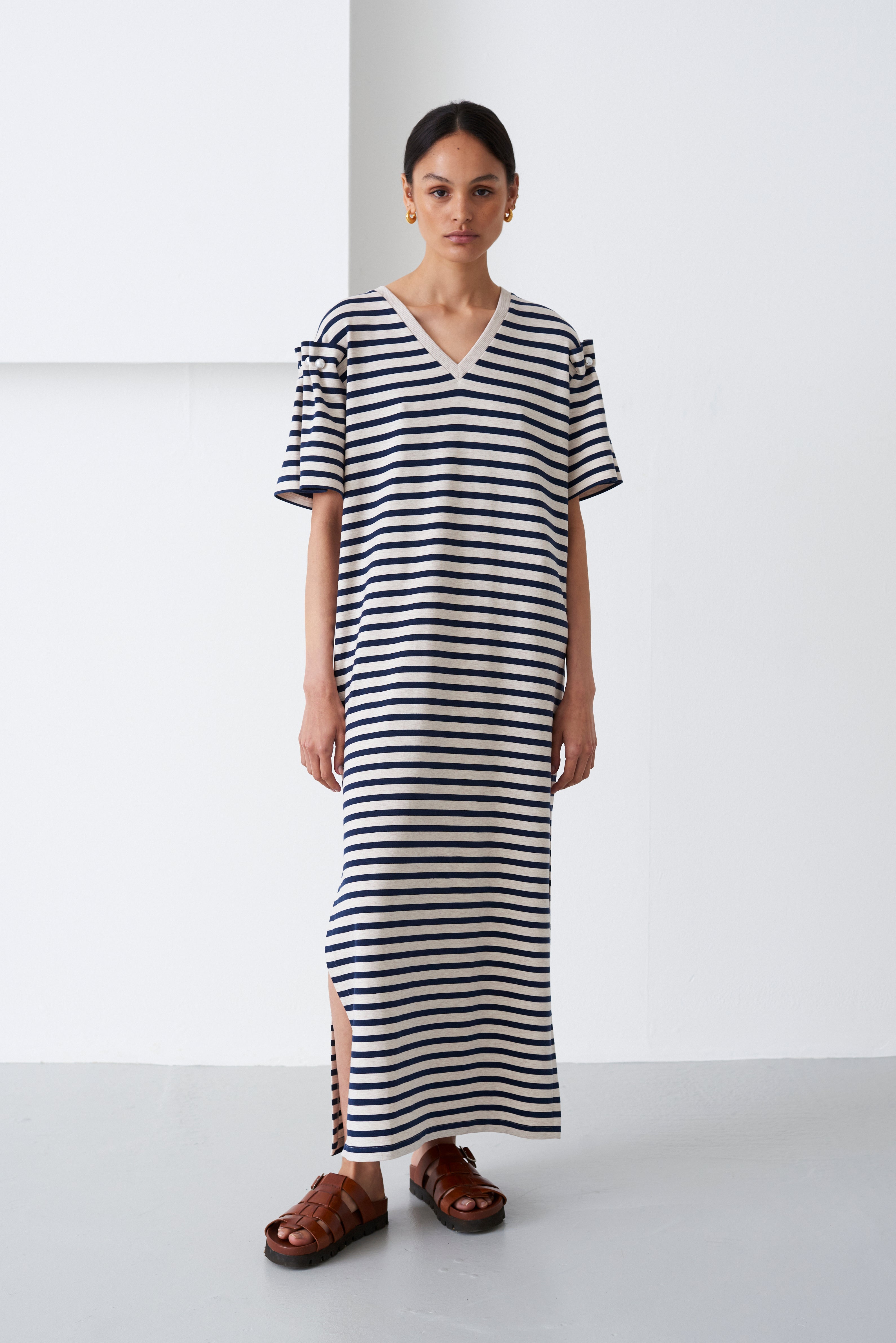 THEA STRIPE DRESS