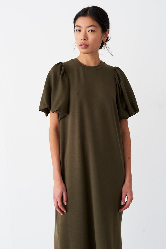 JOCELYN KHAKI DRESS