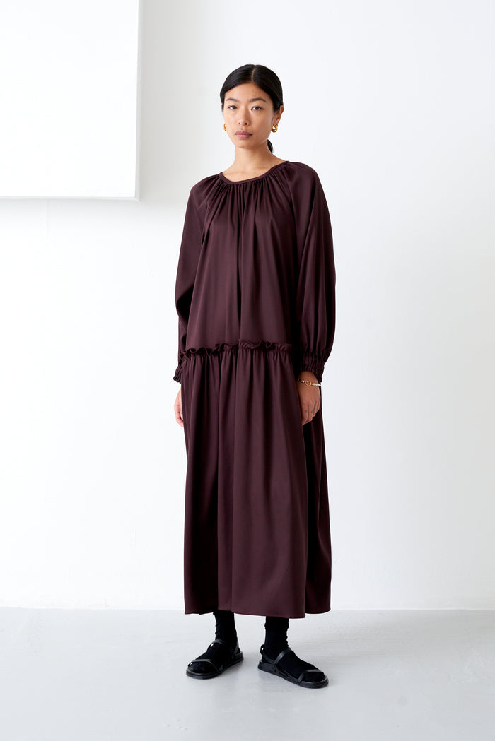 CELESTE PLUM DRESS