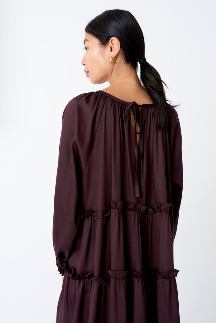 CELESTE PLUM DRESS