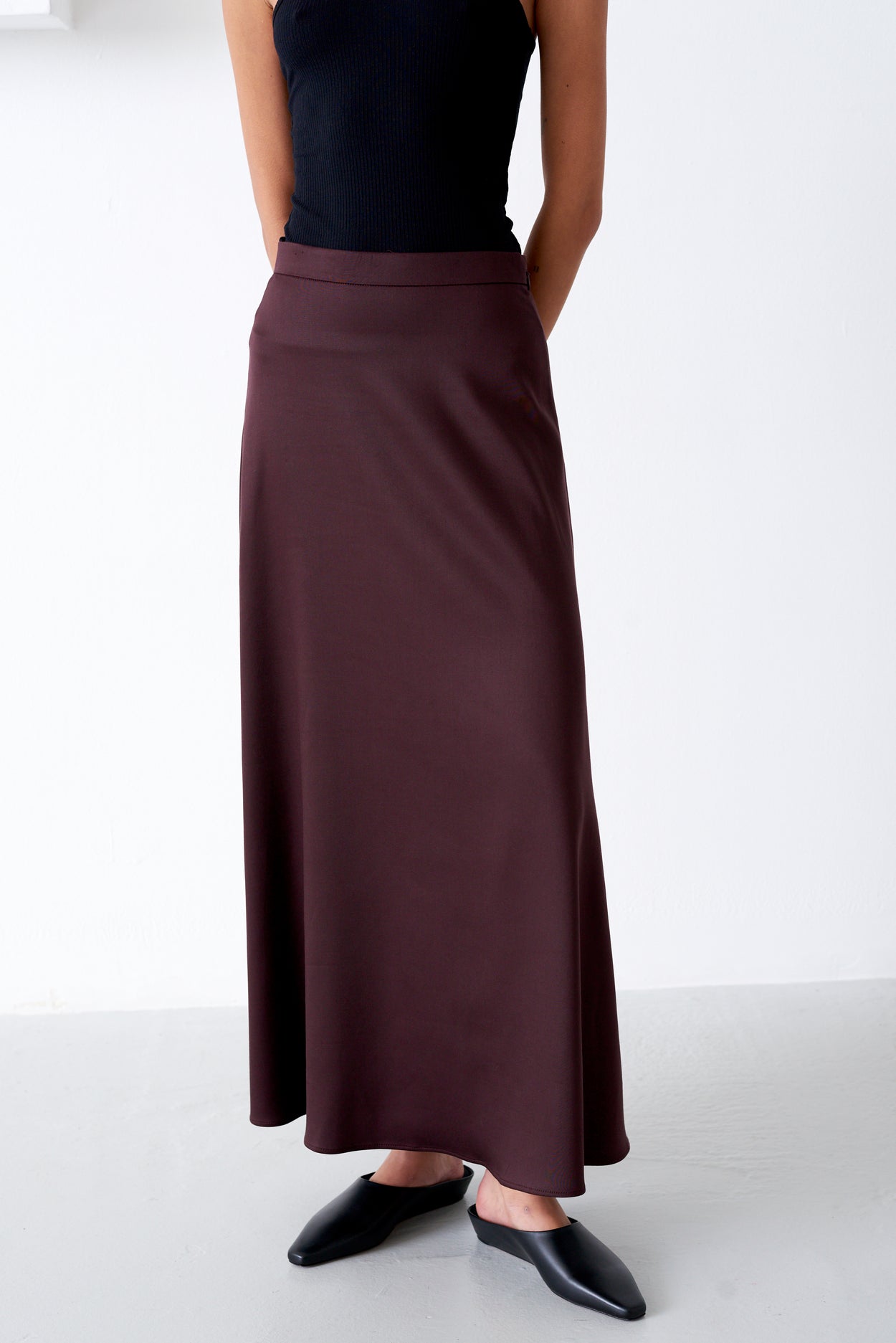 AMELIE PLUM SKIRT