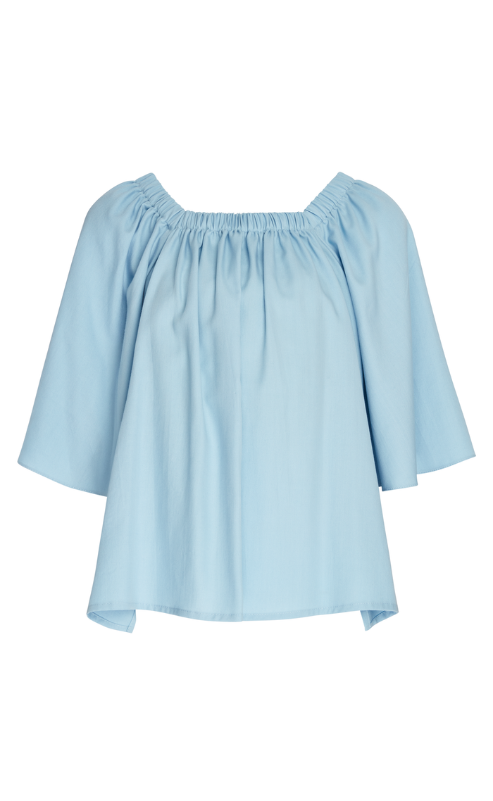 ETTA SKY BLUE TOP