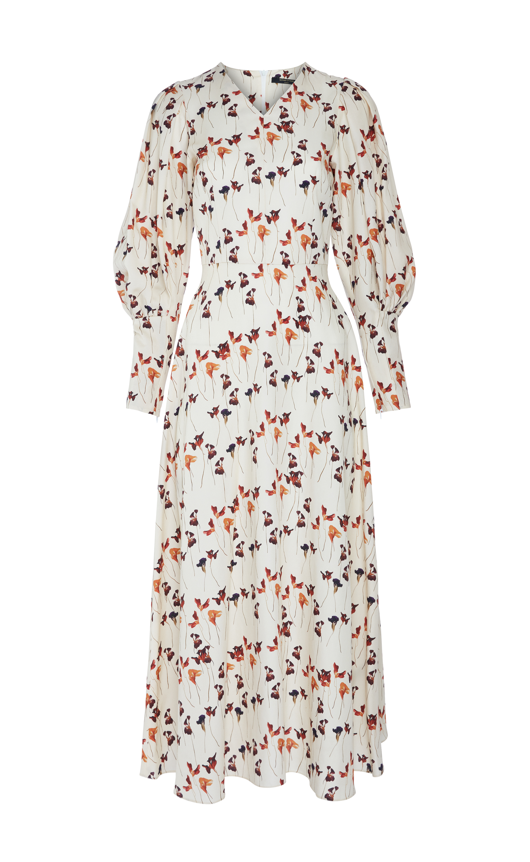 REBECCA DRIED FLOWER PRINT DRESS