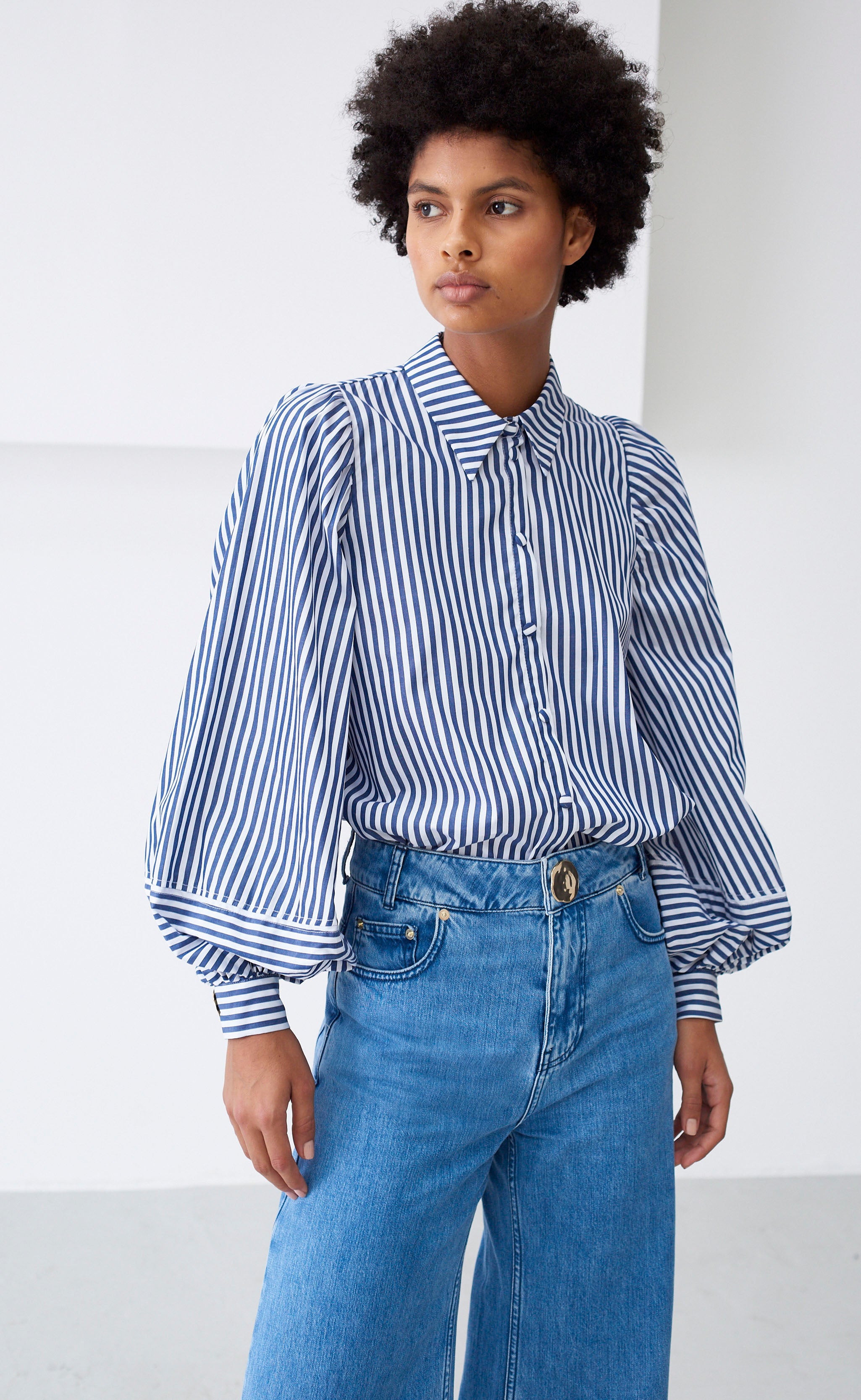 TEGAN STRIPE SHIRT